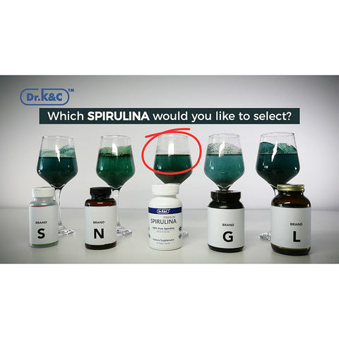 Premium Spirulina 600mg, 120 Veggie Capsules