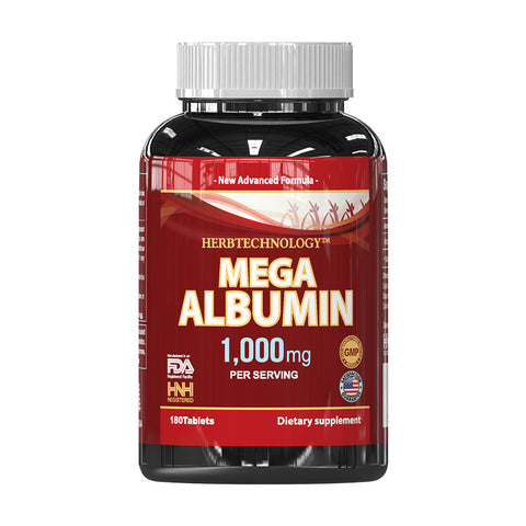 Mega Albumin 1000mg, 180 Tablets