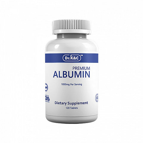 Premium Albumin 1000mg, 120 Tablets